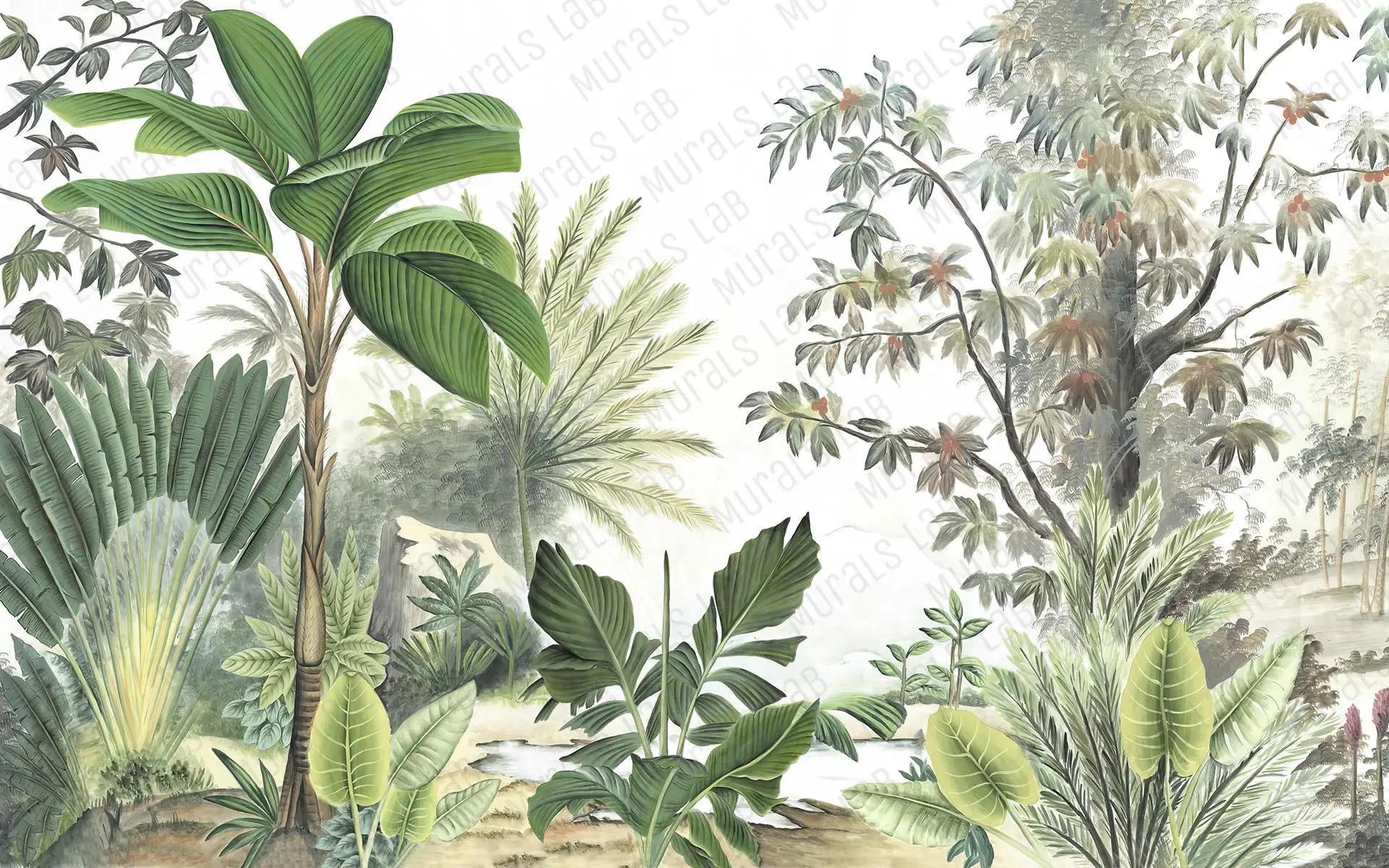 Tropikal Duvar Posteri 10 040008