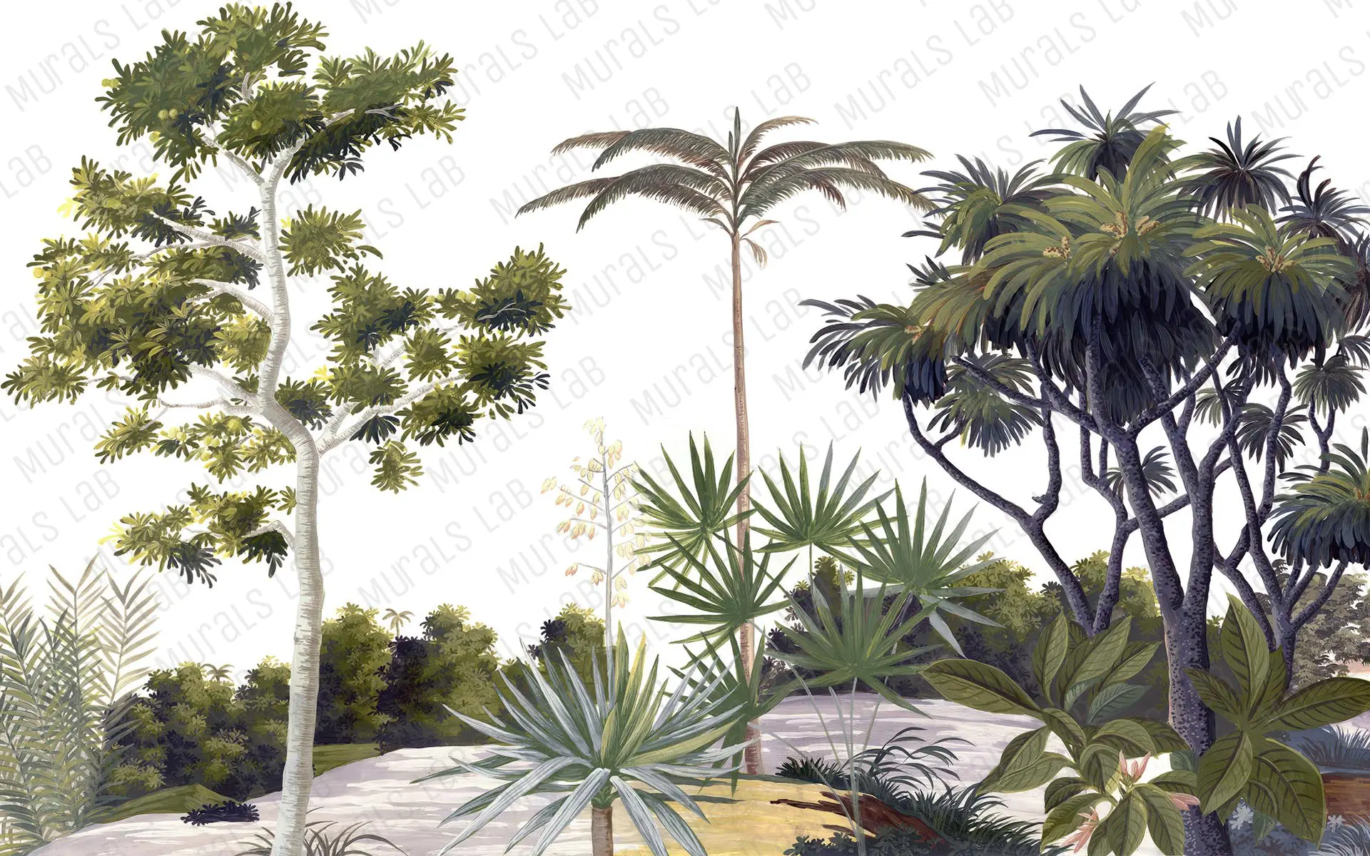 Tropikal Duvar Posteri 18 040024